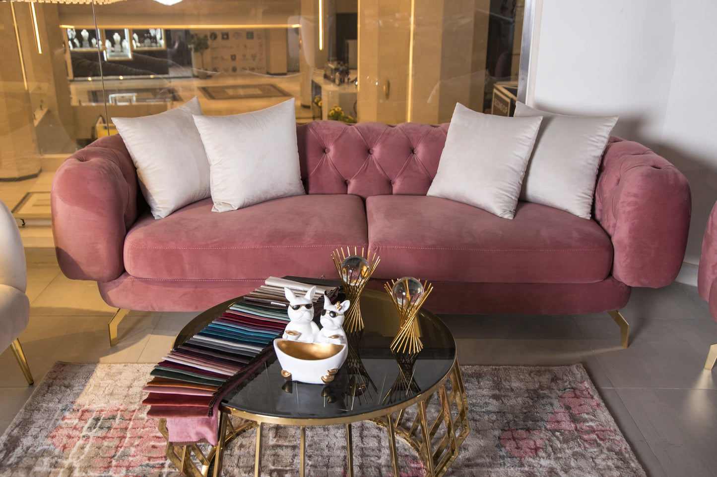 Cherry Sofa Set