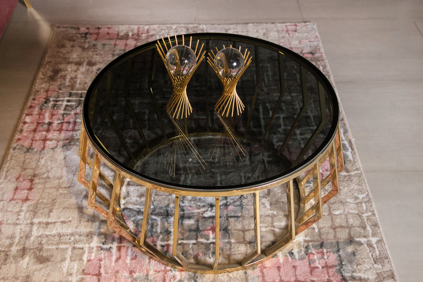 Golden Circle Stainless steal Table